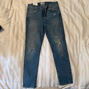 Agolde Sophie High Rise Skinny Crop